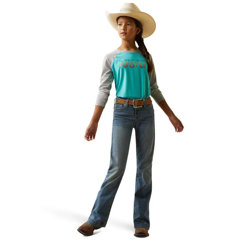 Girl's Ariat Serape Stripe T-Shirt