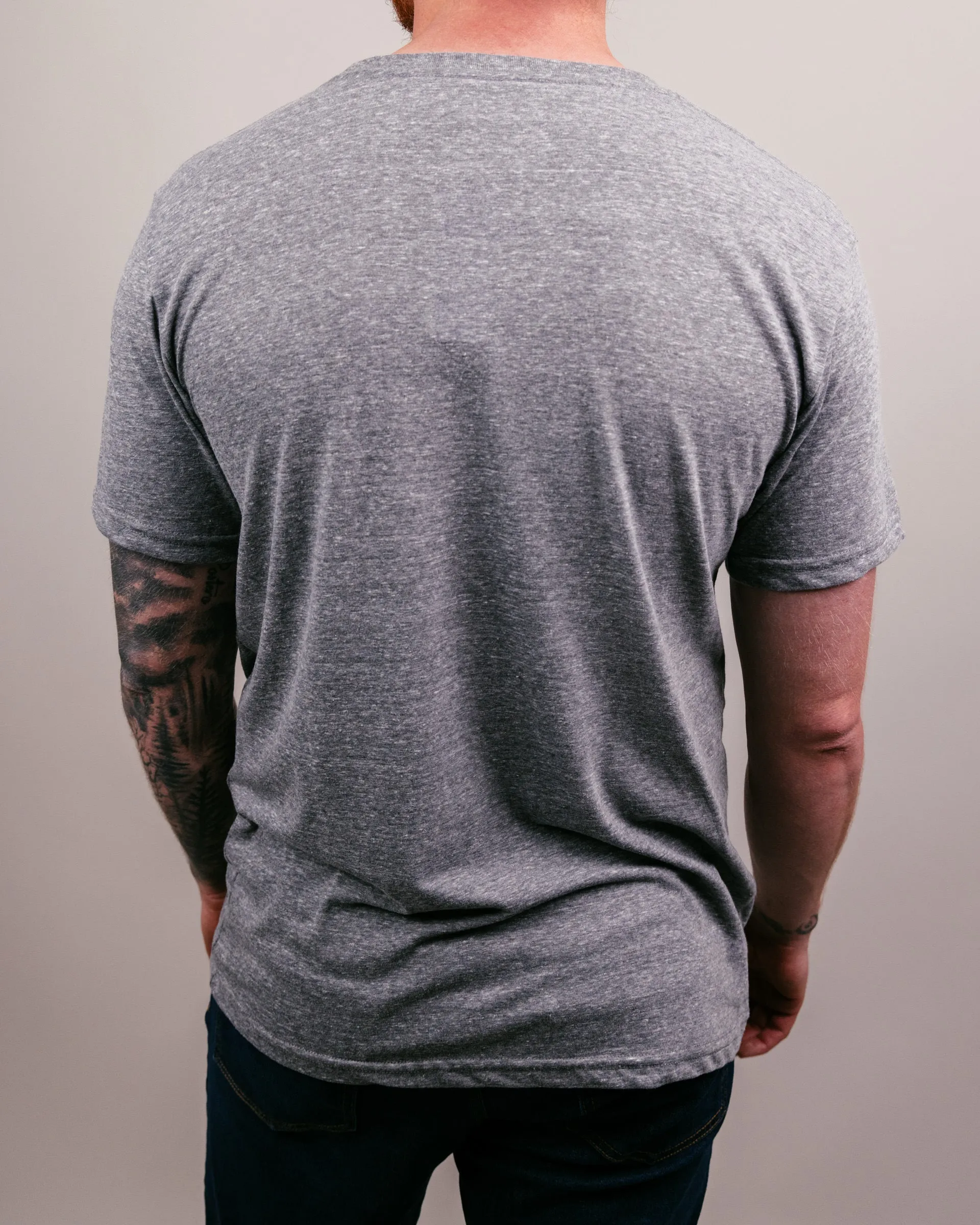 Grey & Red KC Heart Vintage T-Shirt