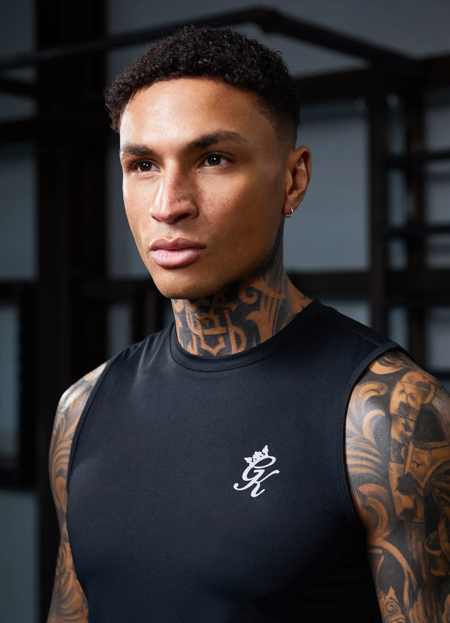 Gym King Energy Vest - Black