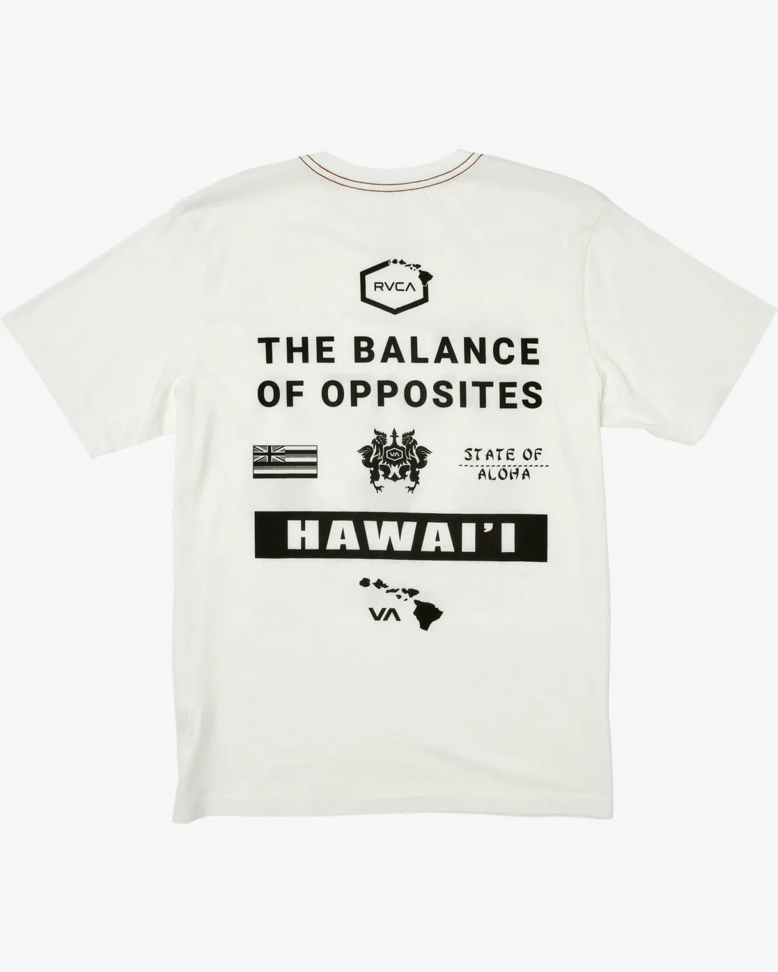 Hawaii All Brand Tee - Antique White
