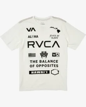 Hawaii All Brand Tee - Antique White