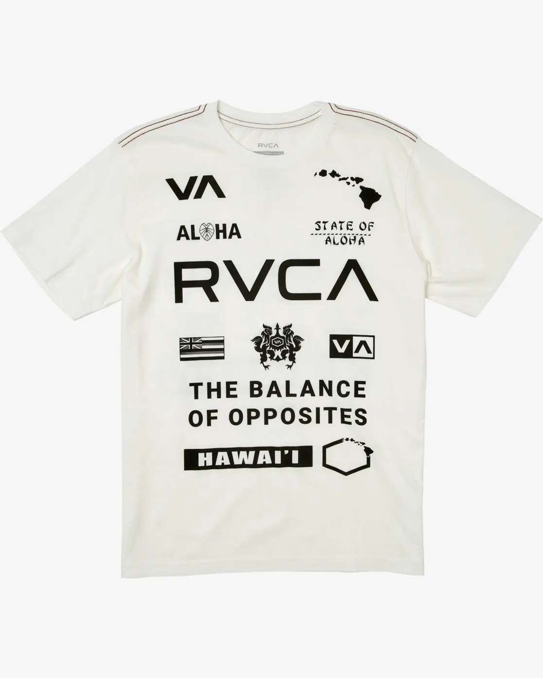 Hawaii All Brand Tee - Antique White