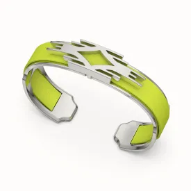 Ikat Silk Cuff - Pomelo Green