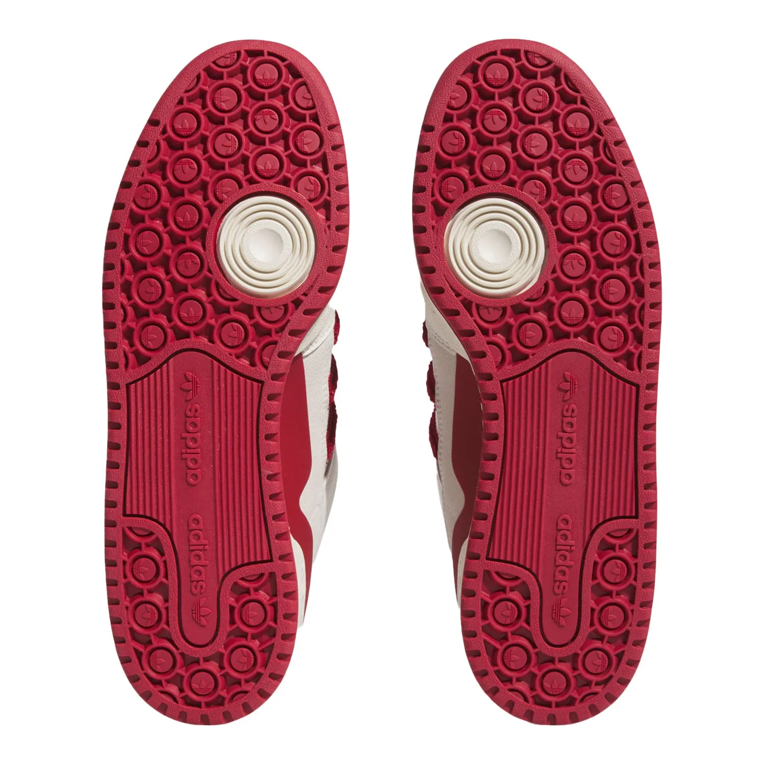 Indiana Hoosiers Adidas Originals Forum Low CL Shoes