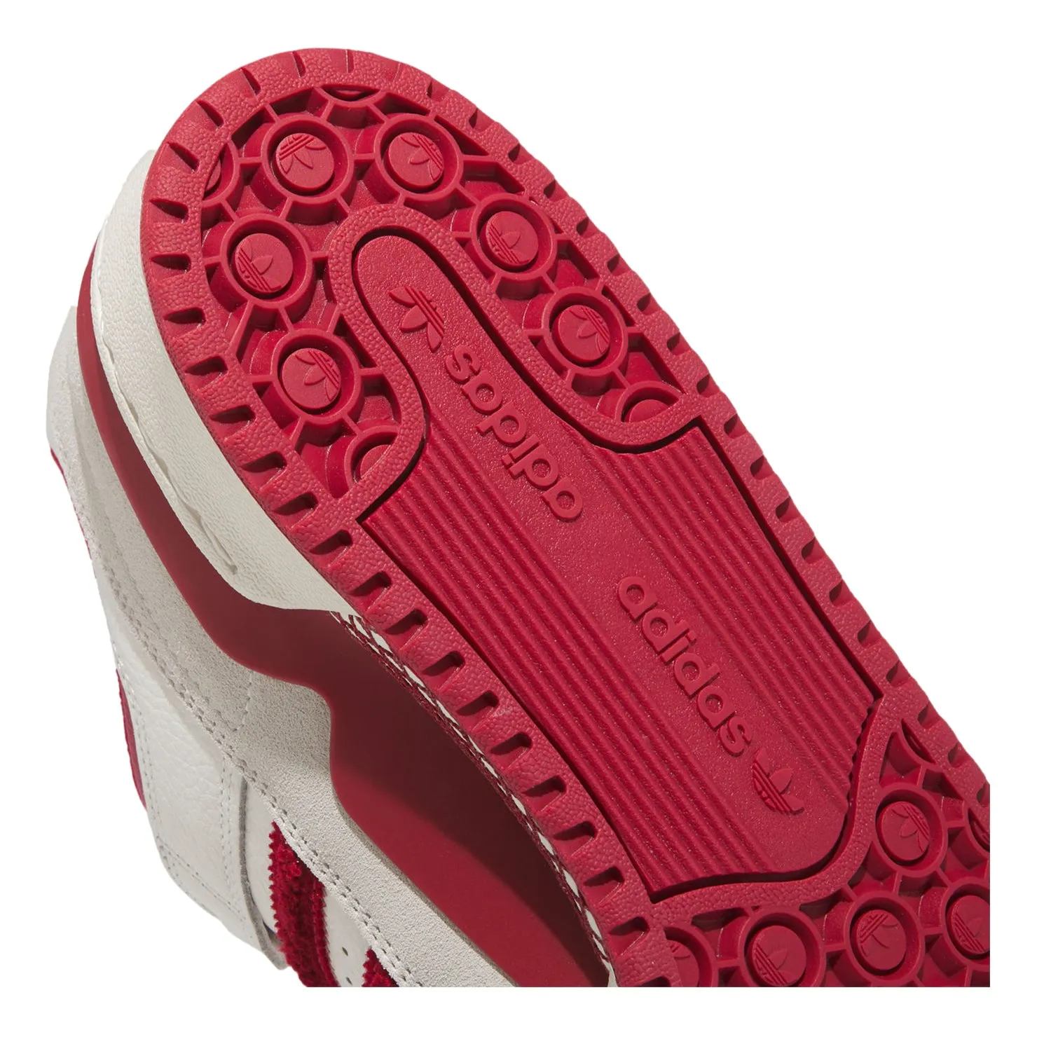 Indiana Hoosiers Adidas Originals Forum Low CL Shoes