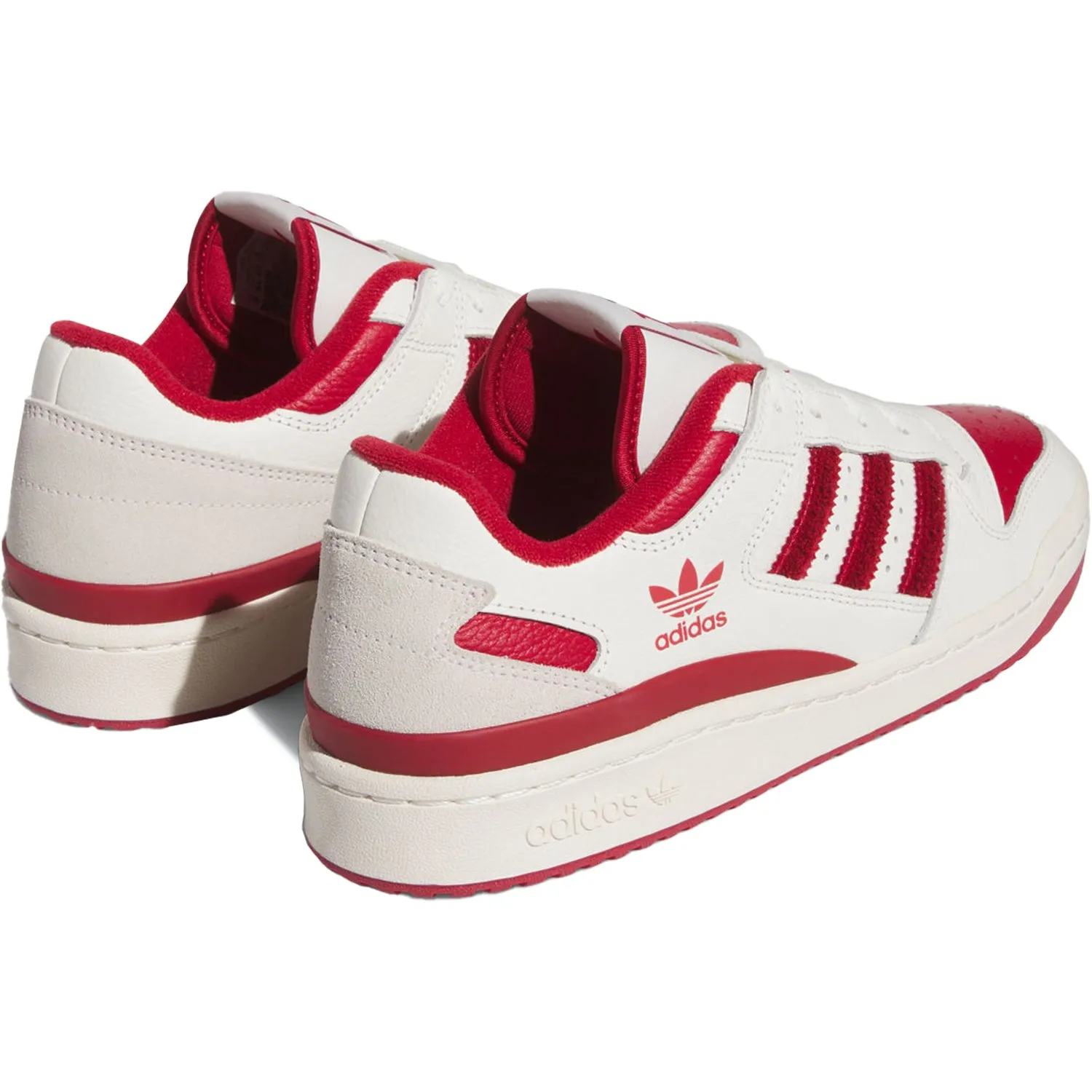Indiana Hoosiers Adidas Originals Forum Low CL Shoes