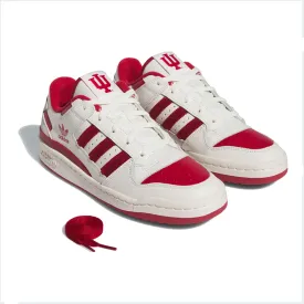 Indiana Hoosiers Adidas Originals Forum Low CL Shoes