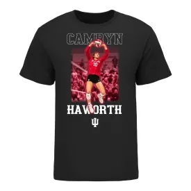 Indiana Hoosiers Women's Volleyball Student Athlete Spotlight T-Shirt #10 Camryn Haworth