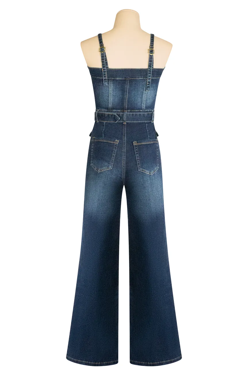 Indiana Jumpsuit (Dark Denim)