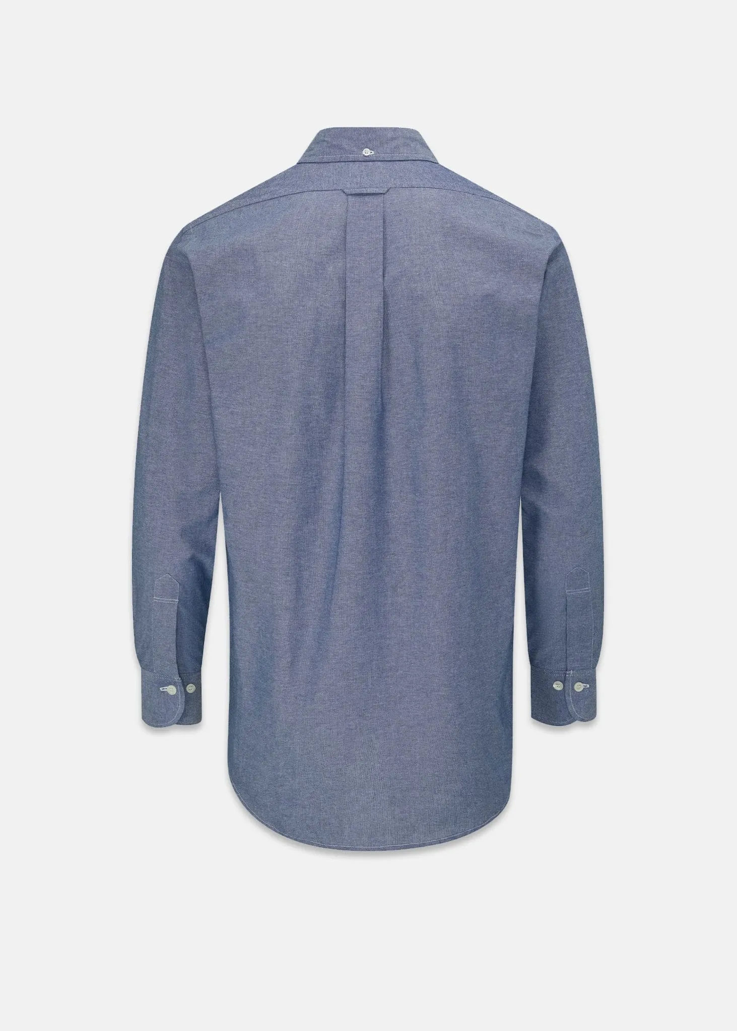 Jakes Premium Navy Blue Chambray Shirt