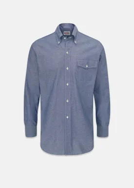 Jakes Premium Navy Blue Chambray Shirt