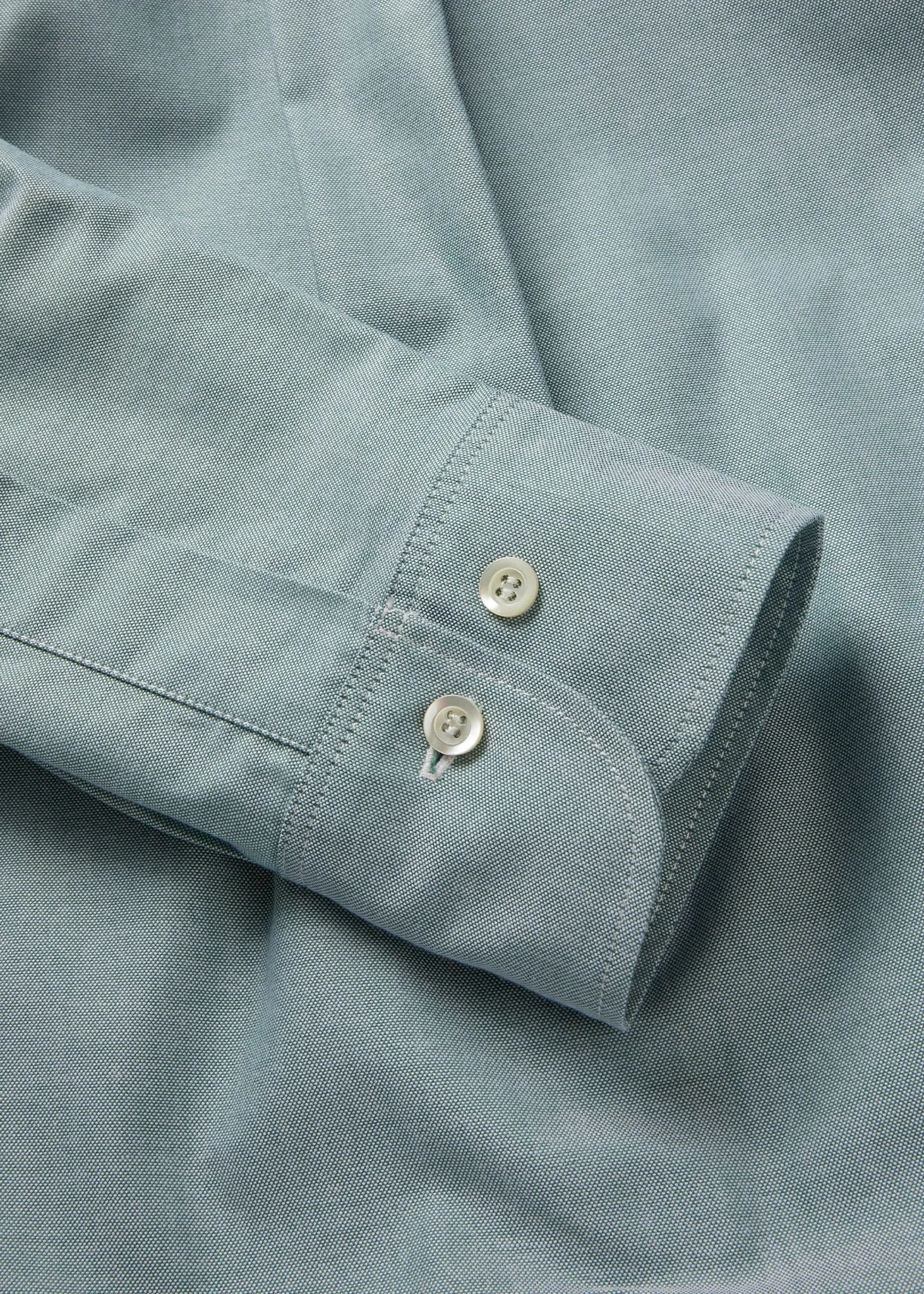 Jakes Shirts - Classic Pale Green Oxford Button-Down Shirt for Men