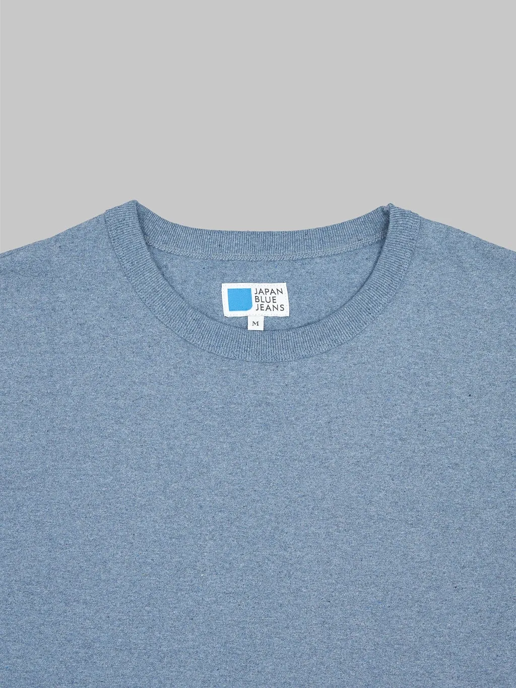 Japan Blue Recycled Denim T-shirt Mid Indigo
