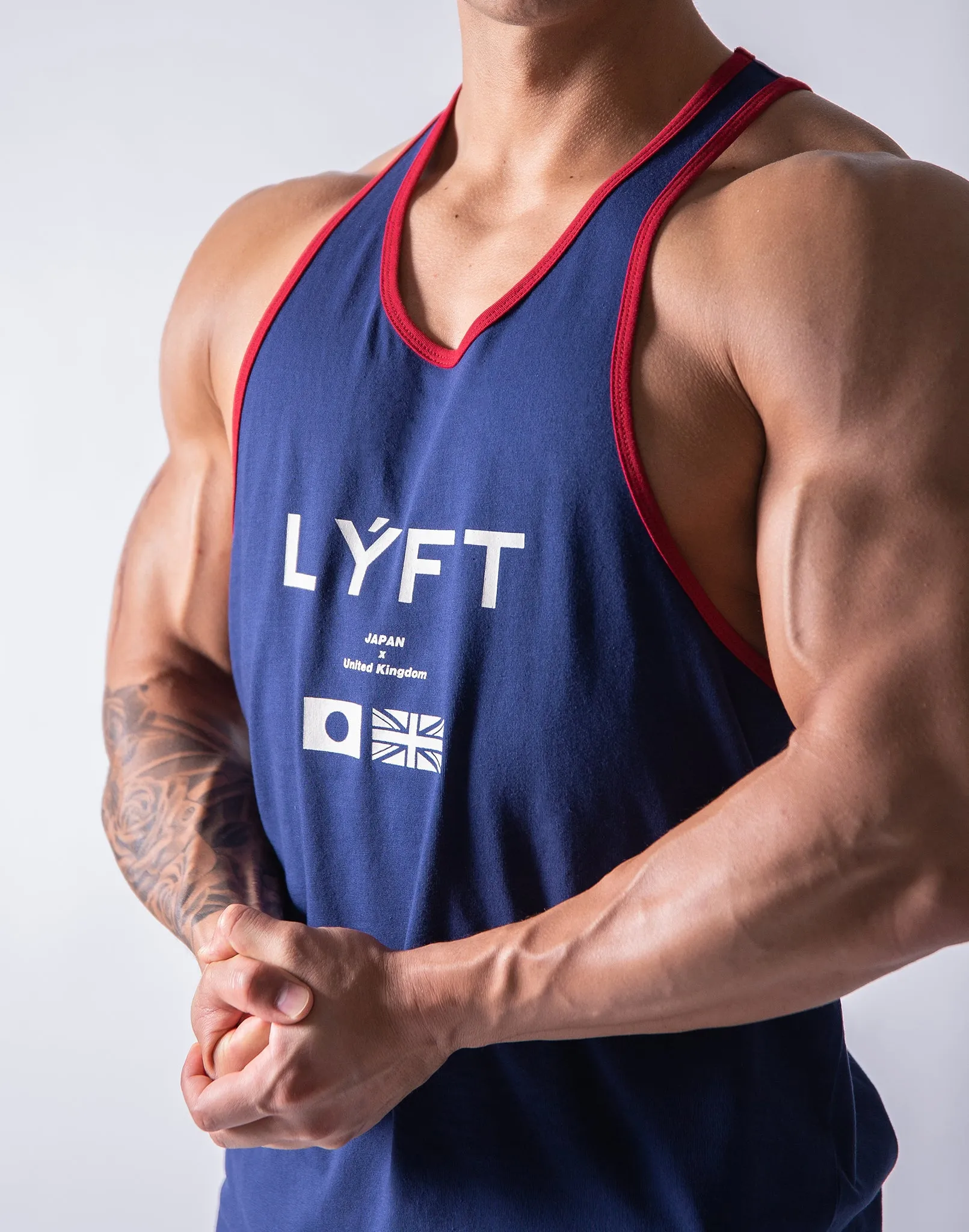 JPxUK Training Tanktop - Navy