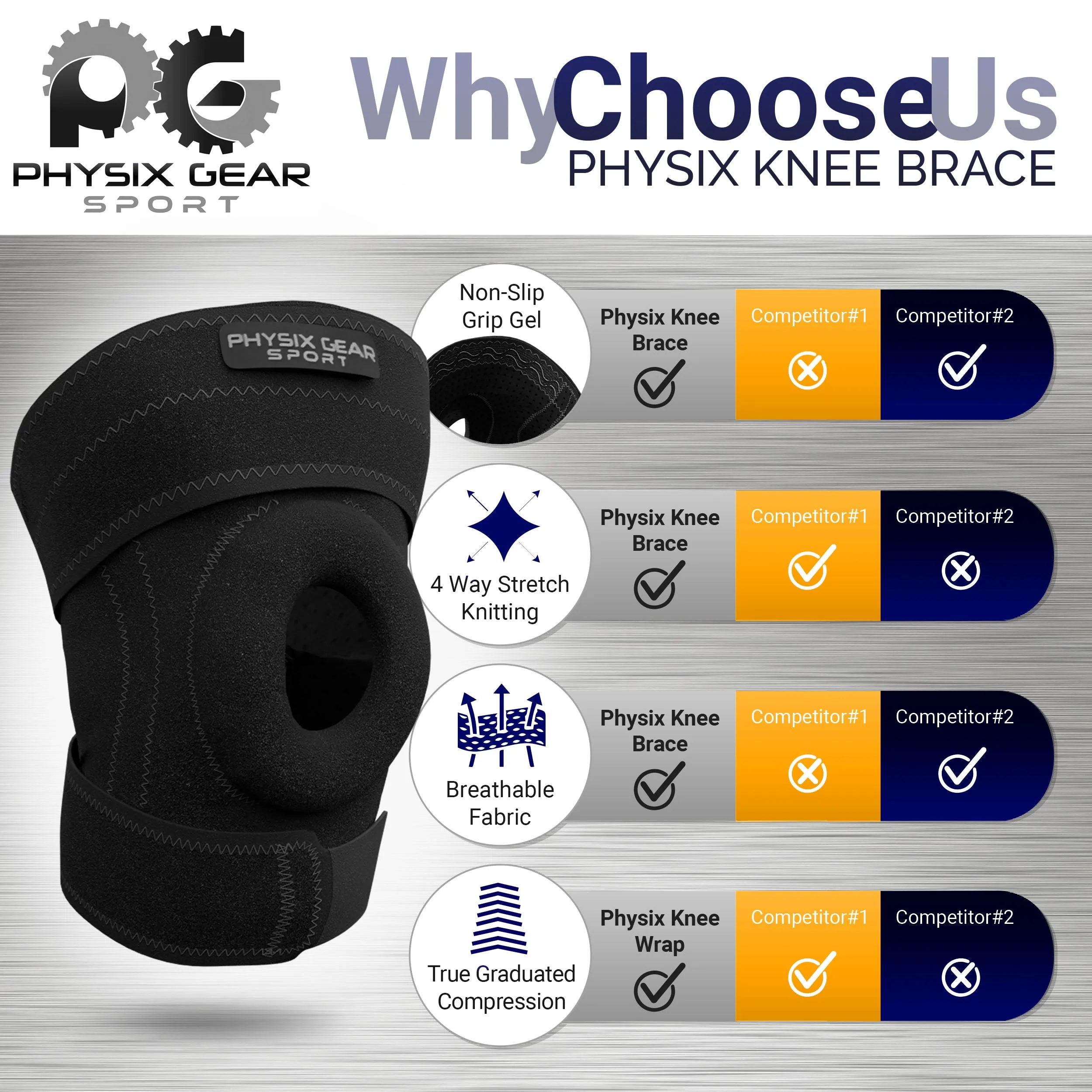 Knee Brace - Support and Stability for Active Lifestyles