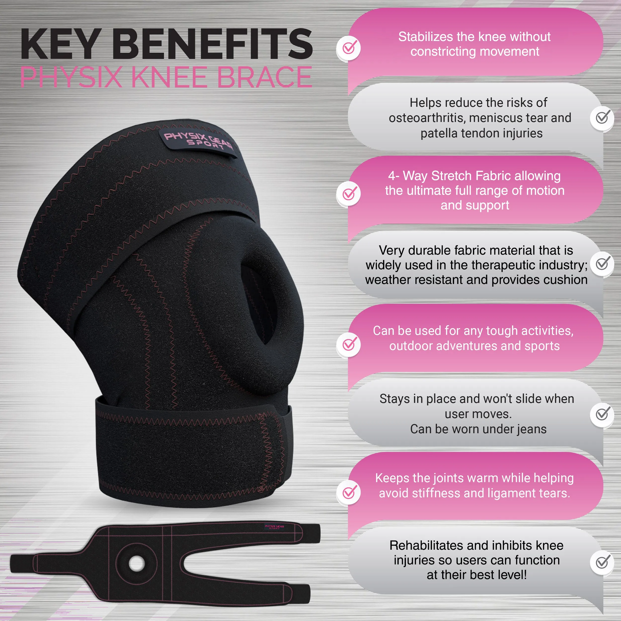 Knee Brace - Support and Stability for Active Lifestyles