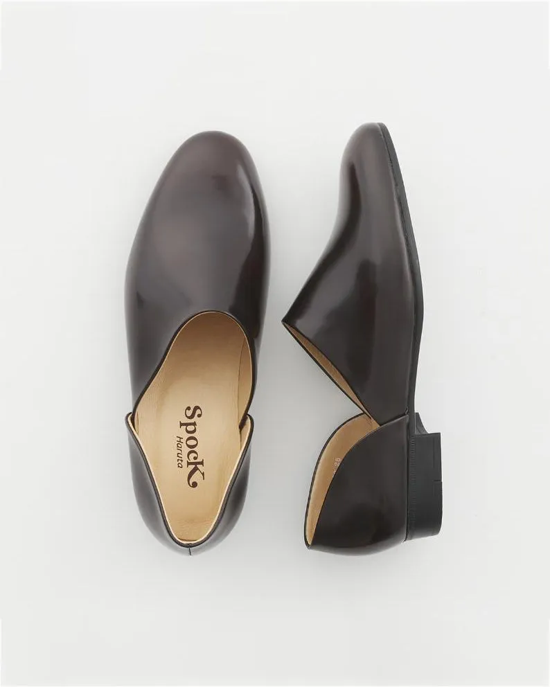 Leather 150 Spock Shoes Dark Brown