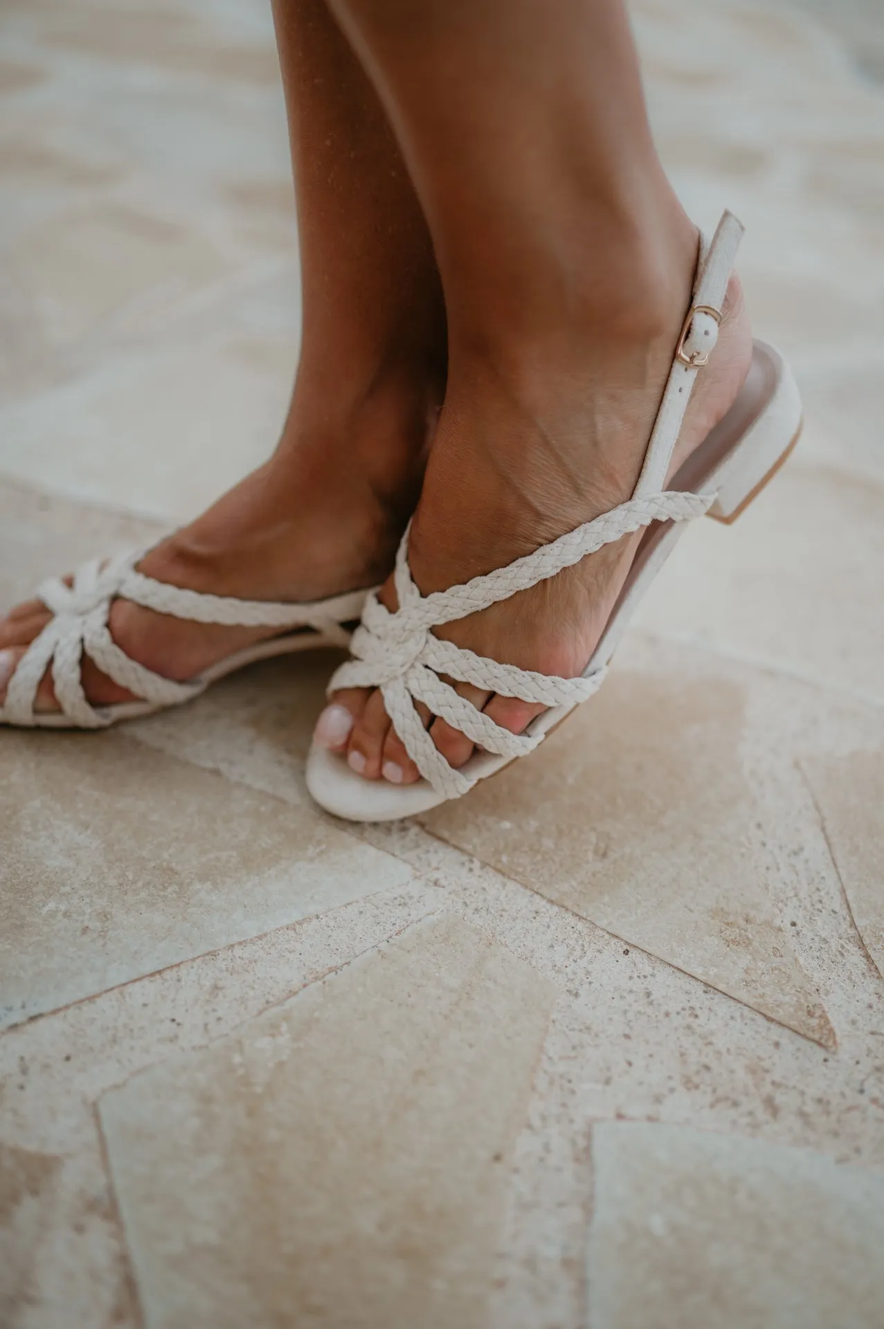 Lecco sandals I Beige