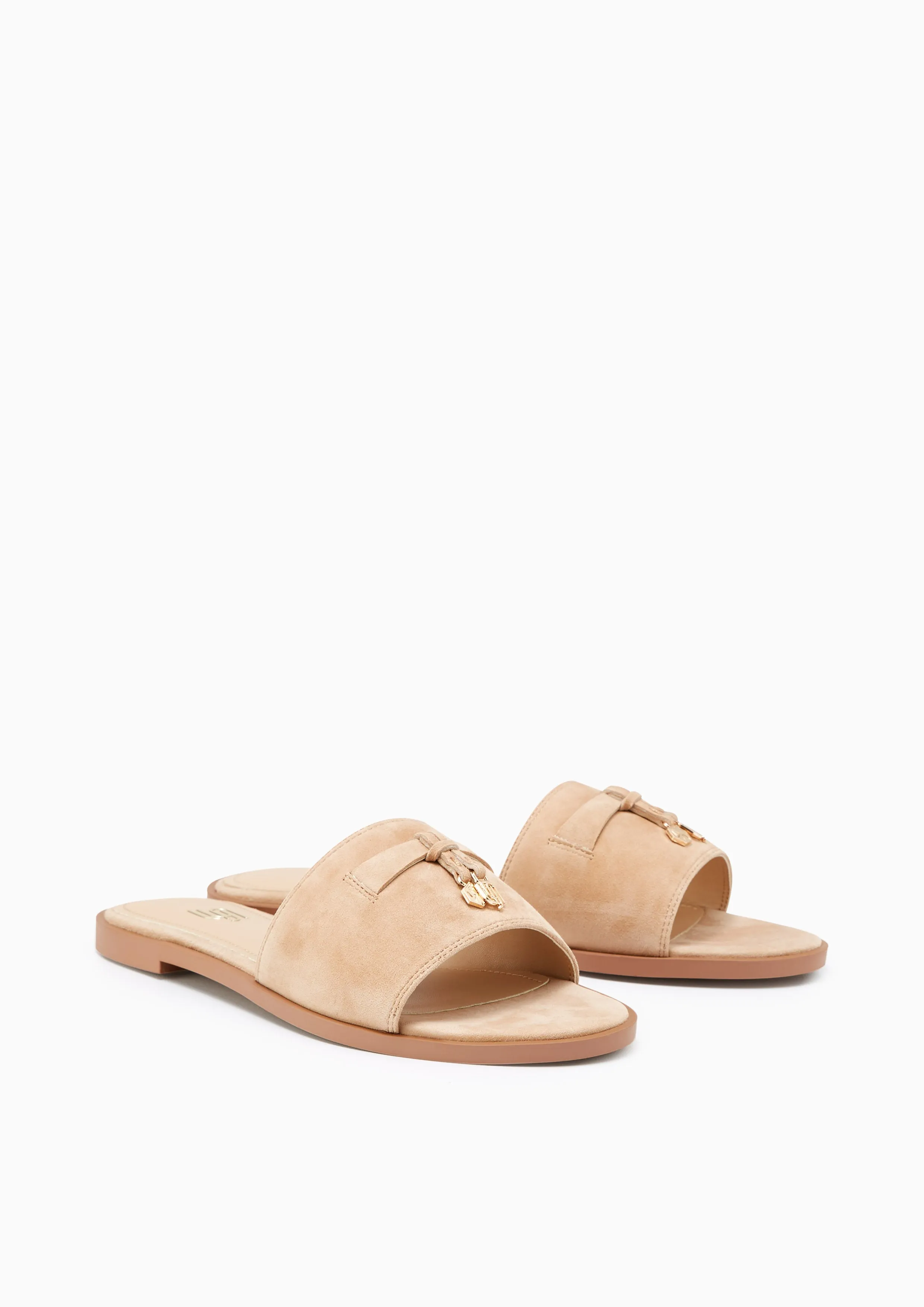 Lumi Infinite Flat Sandals - Beige