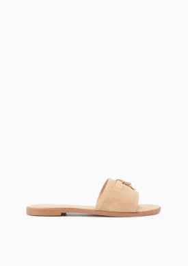 Lumi Infinite Flat Sandals - Beige