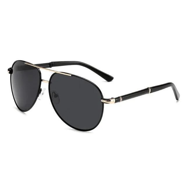 Men's Pilot Polarized Brand Designer Sunglasses