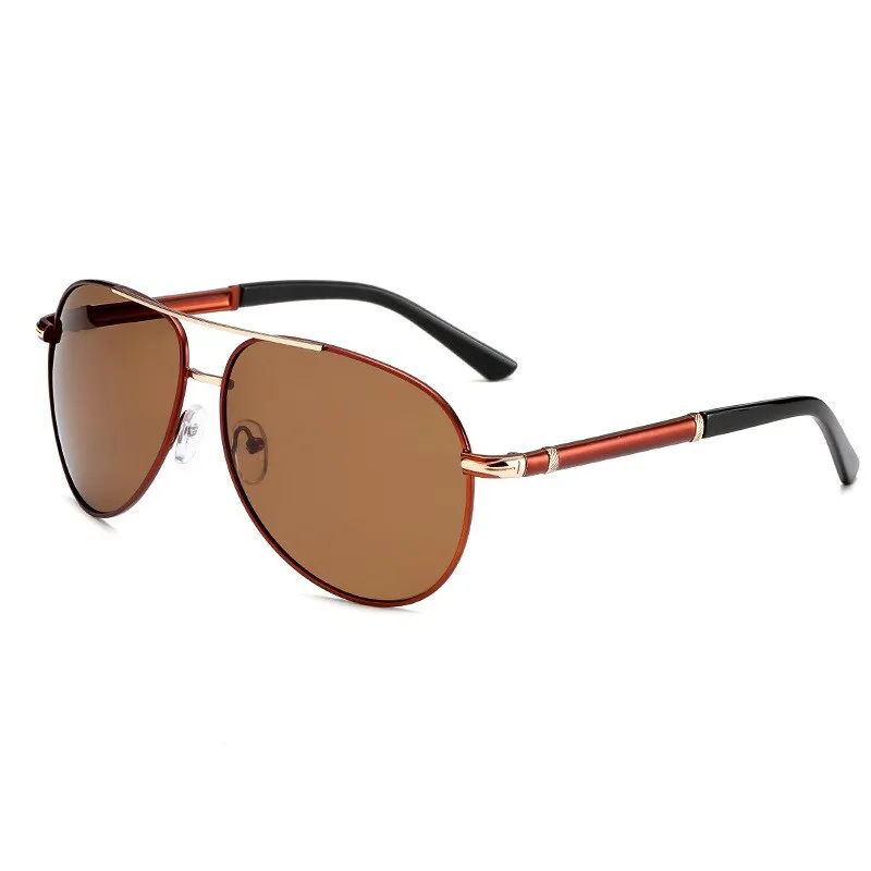 Men's Pilot Polarized Brand Designer Sunglasses