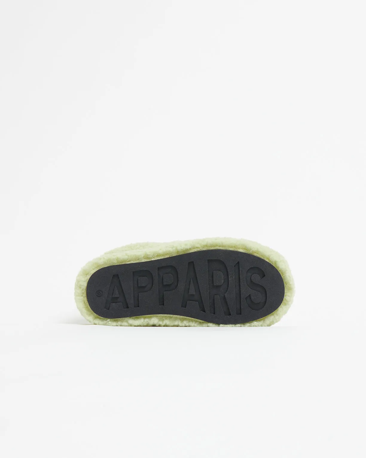Misha Pistachio Bouclette Slipper