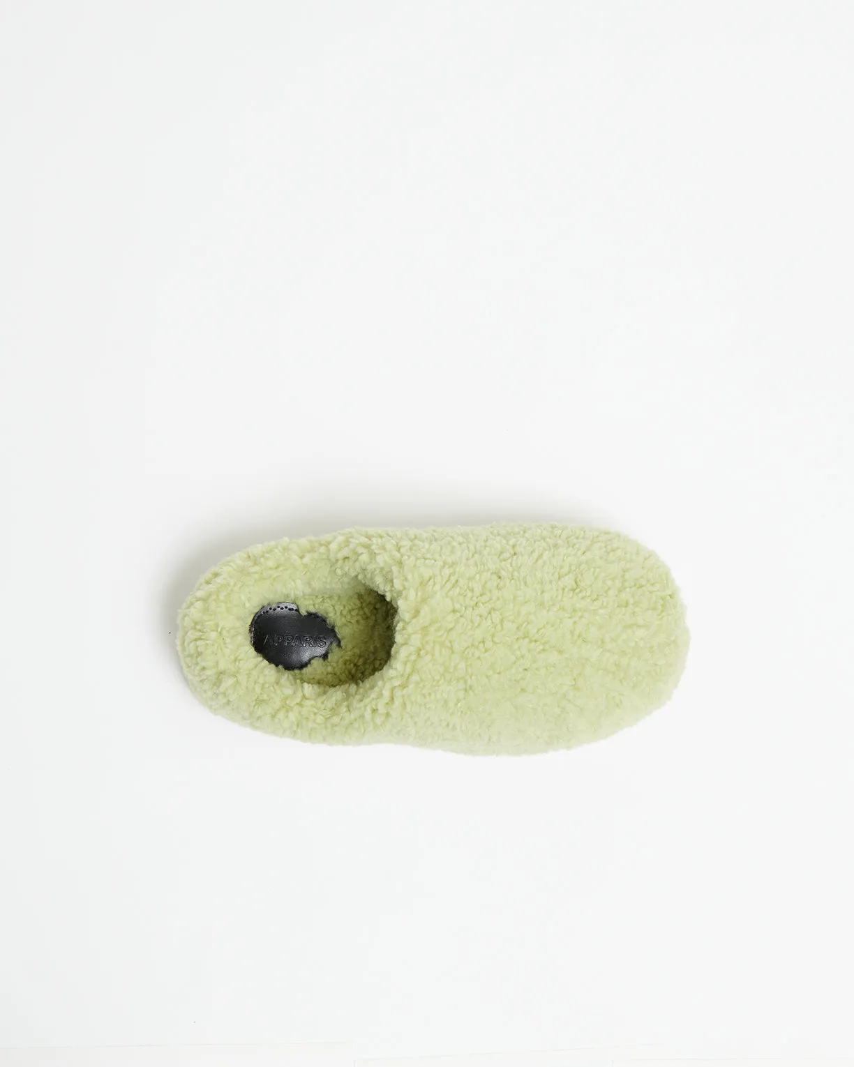Misha Pistachio Bouclette Slipper