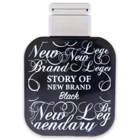 New Brand Story Of New Brand Black by New Brand for Men - 3.3 oz EDT Spray