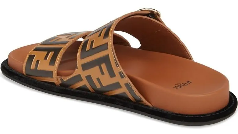 'Pearland' Logo Slide Sandal