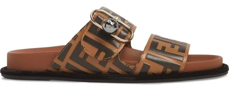 'Pearland' Logo Slide Sandal