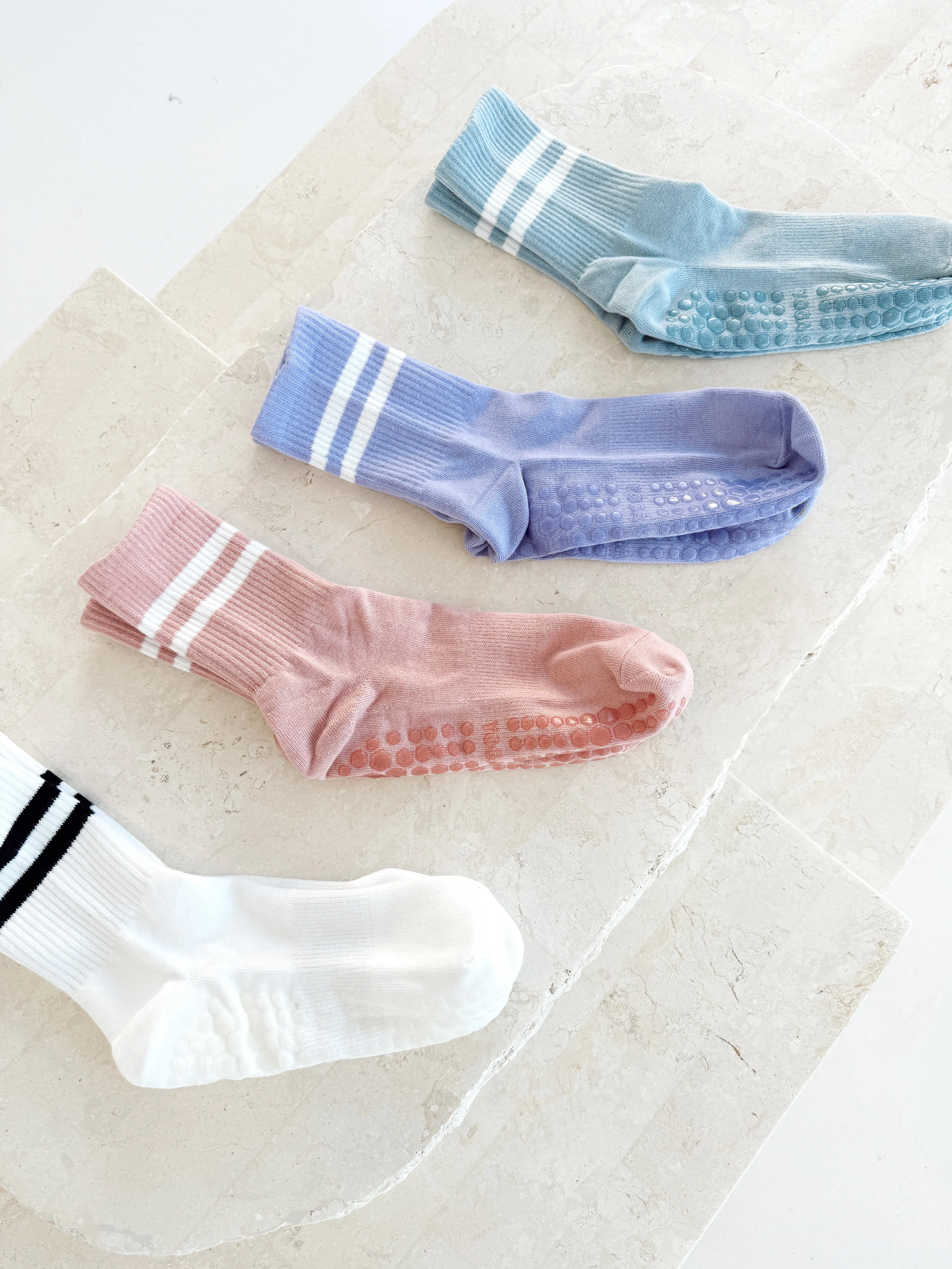 Pilates Socks - White