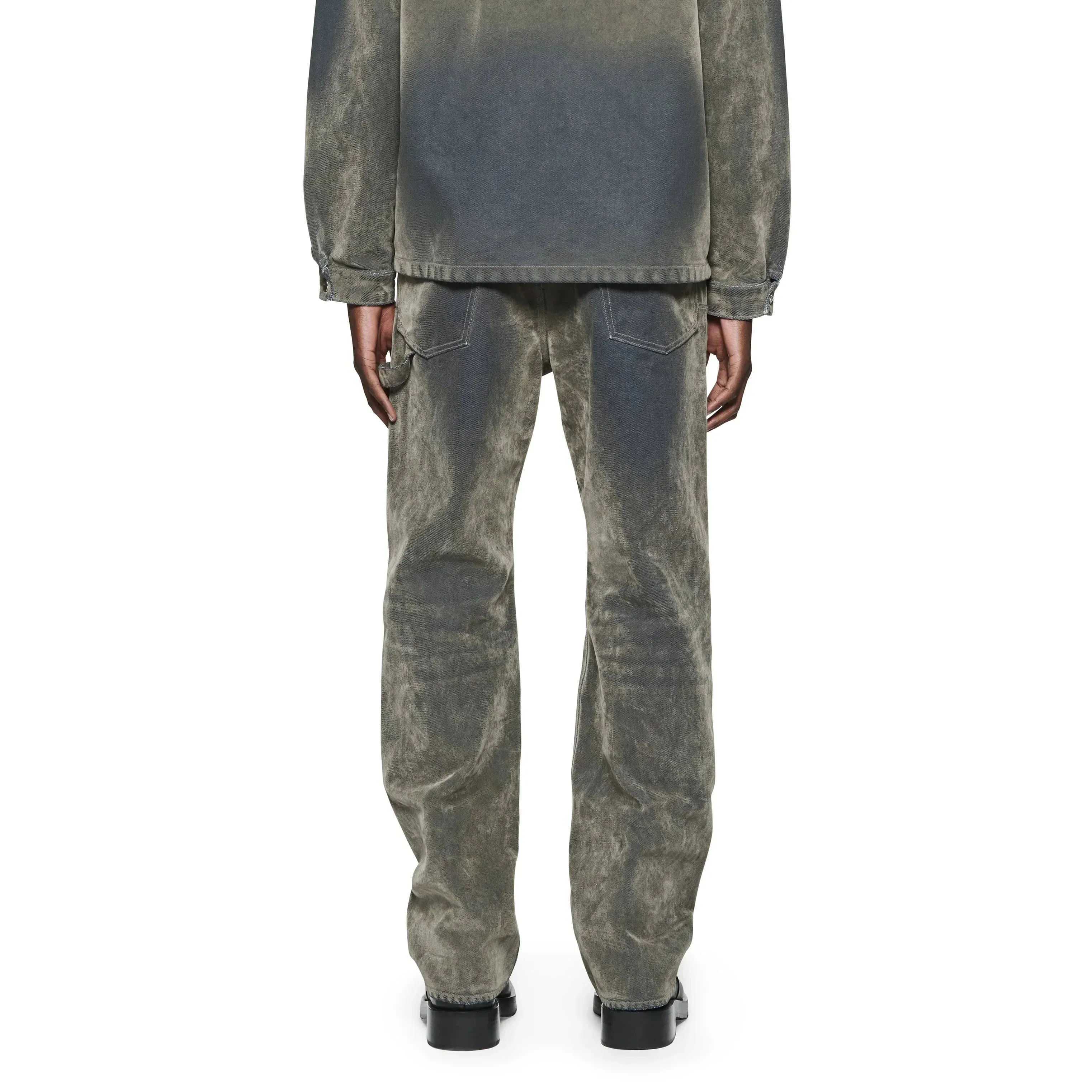 Purple Brand P015 Flocked Carpenter Jean