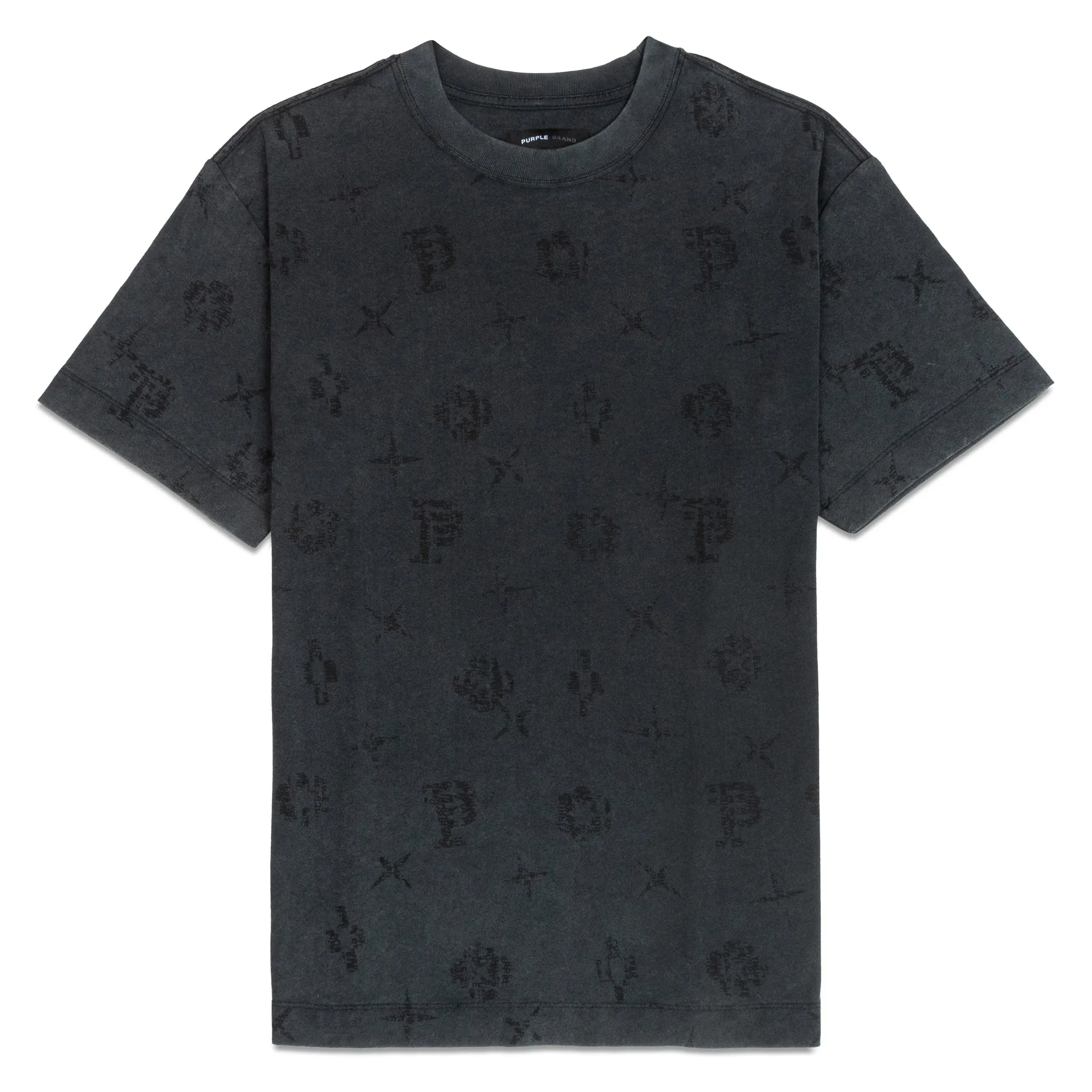 Purple Brand Type Monogram T-Shirt