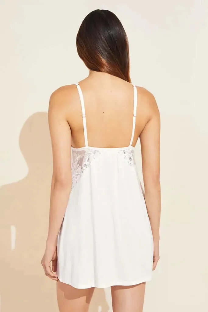 Rosalia Chemise in Ivory