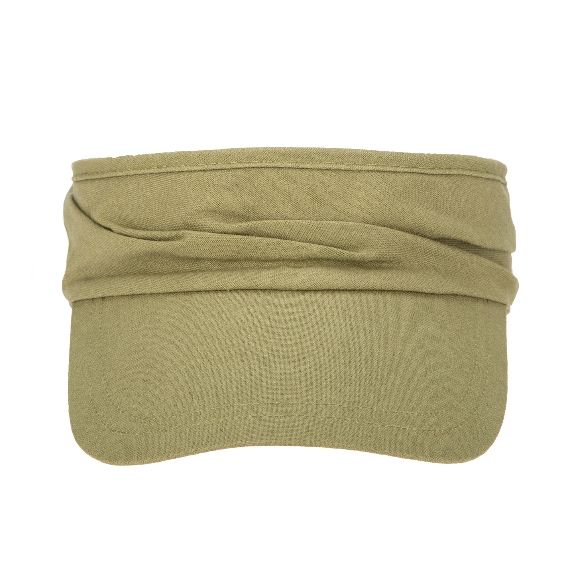 San Gorgonio - Cut and Sew Visor with Ribbon Tie