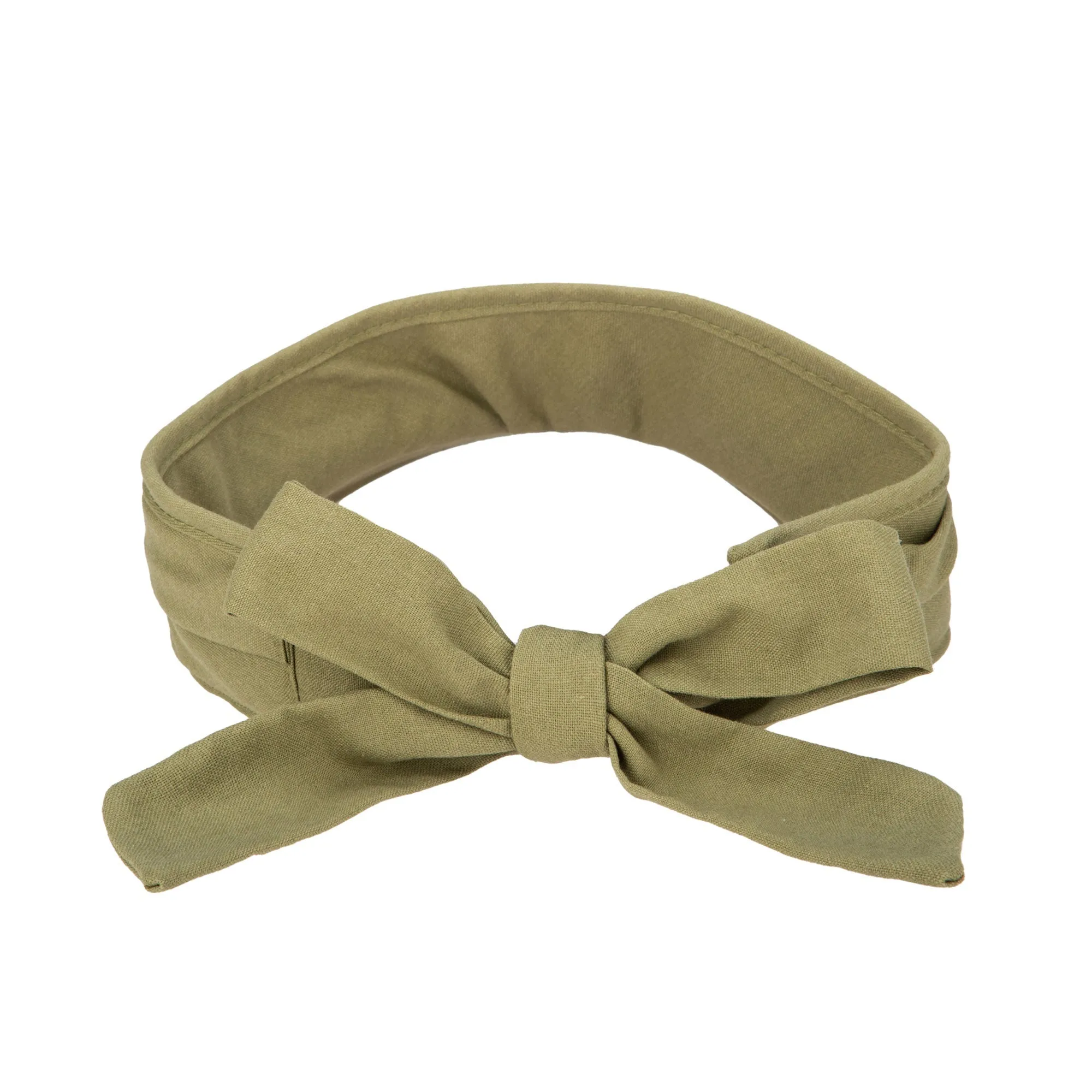San Gorgonio - Cut and Sew Visor with Ribbon Tie