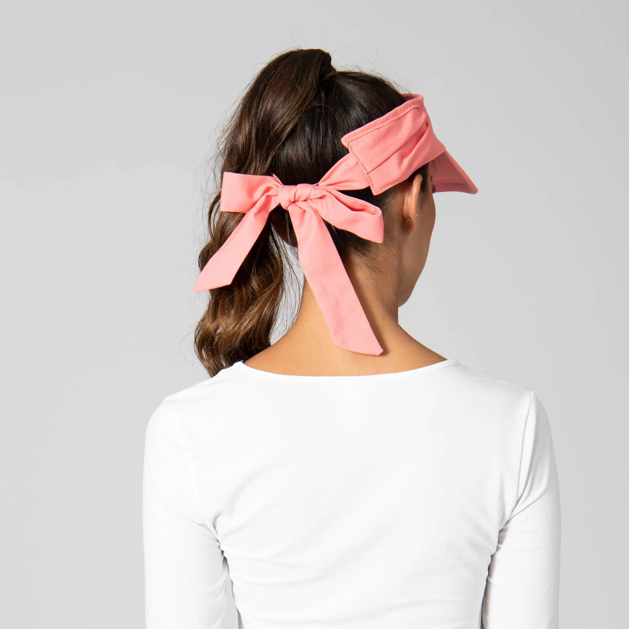 San Gorgonio - Cut and Sew Visor with Ribbon Tie