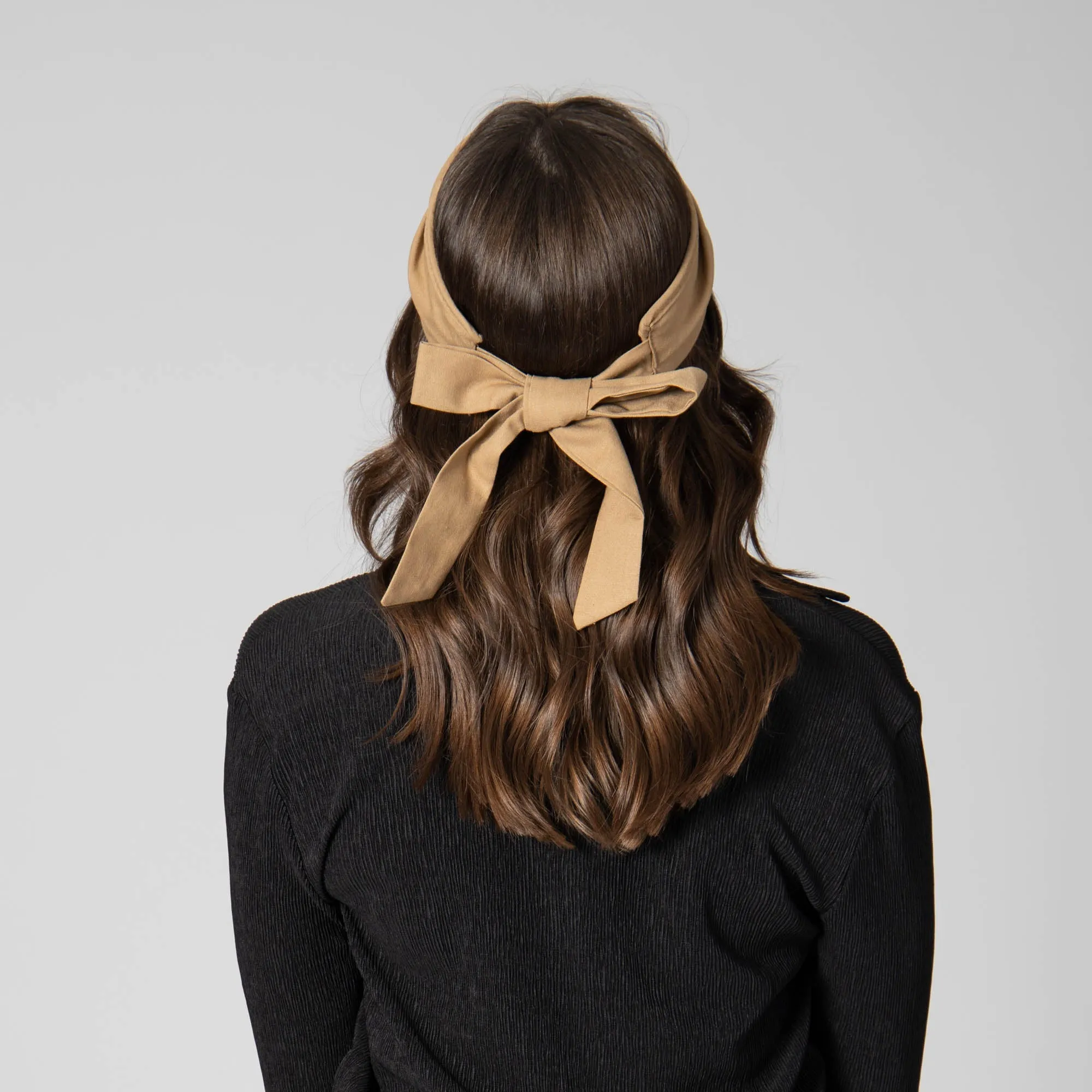 San Gorgonio - Cut and Sew Visor with Ribbon Tie