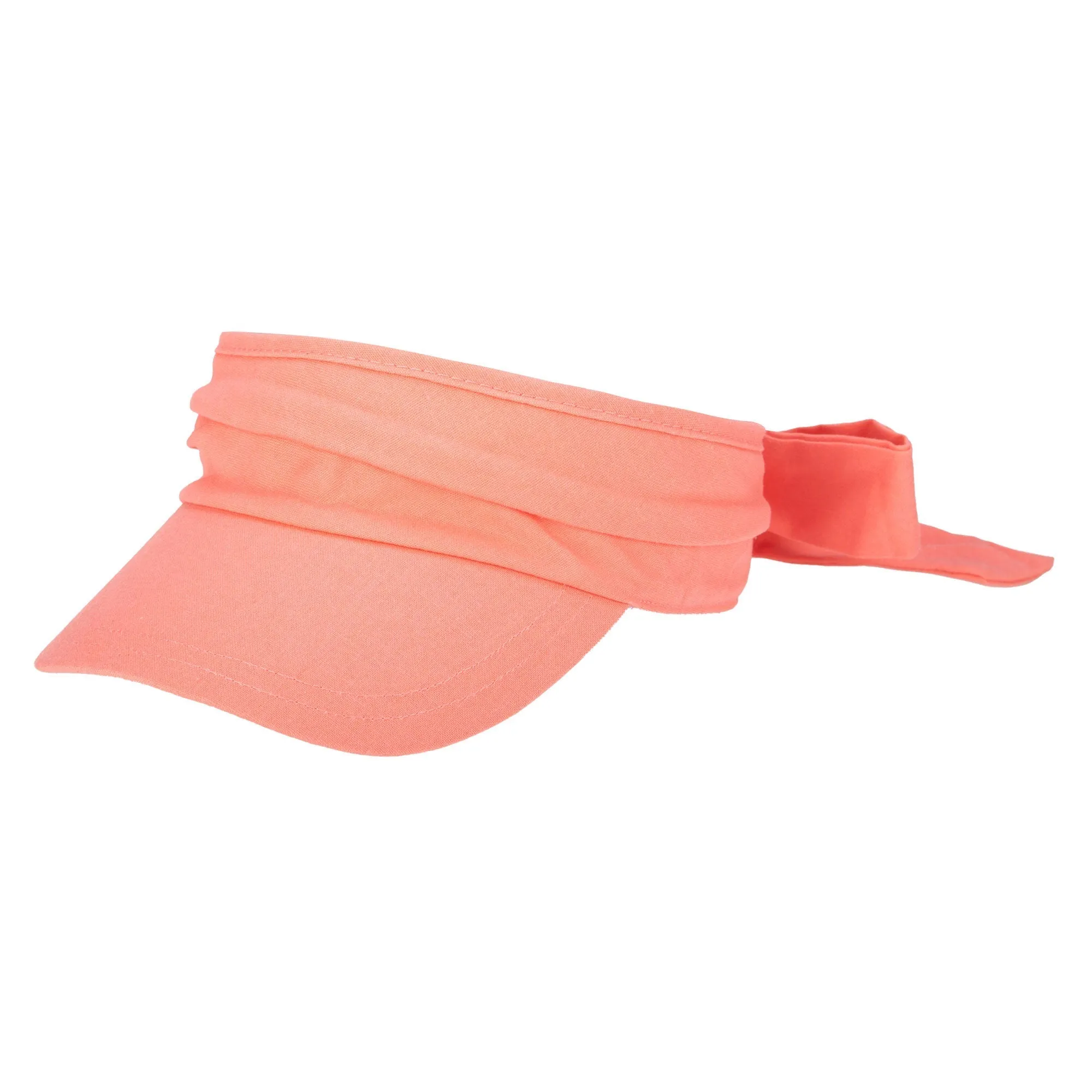 San Gorgonio - Cut and Sew Visor with Ribbon Tie