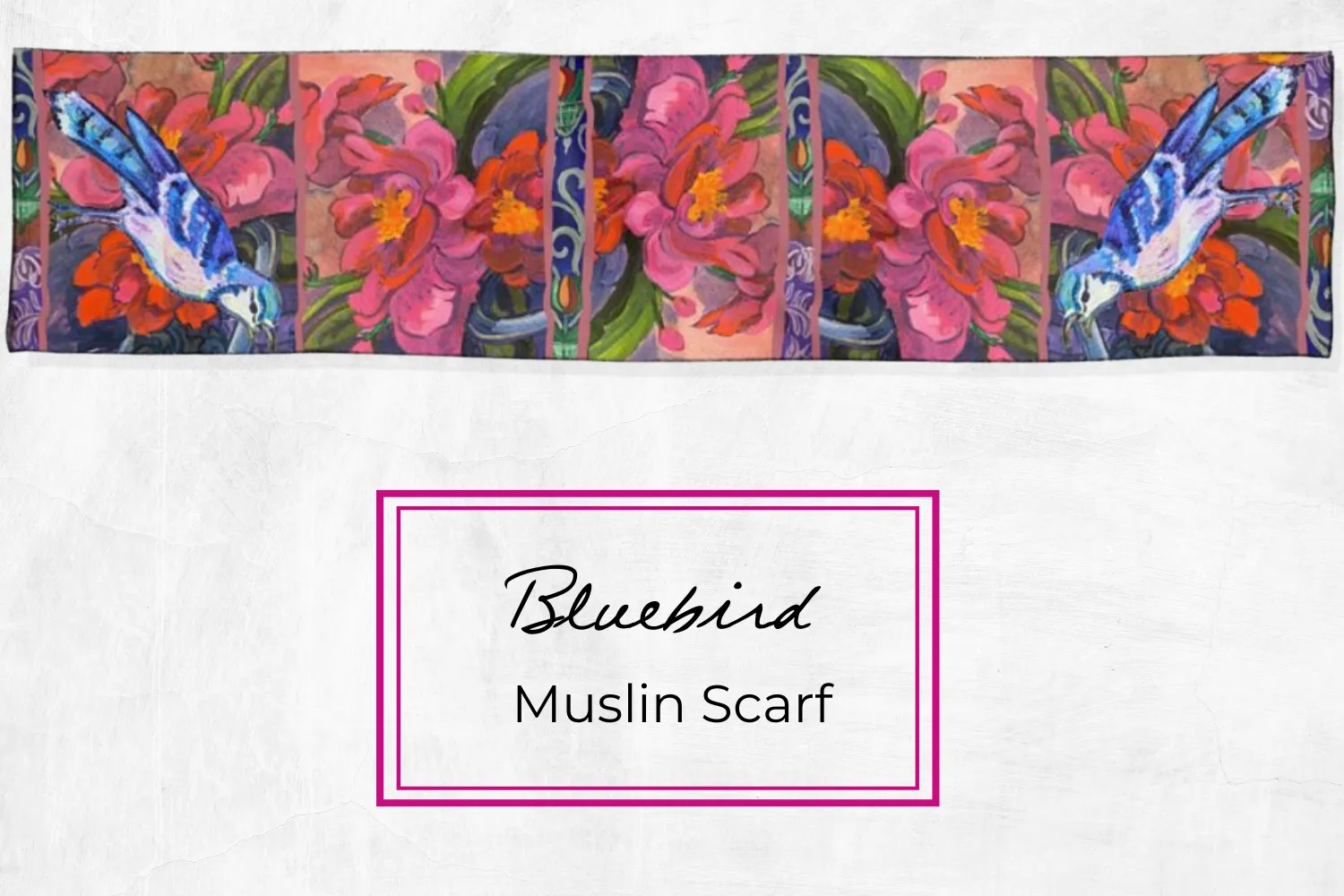 Scarf "Bluebird"