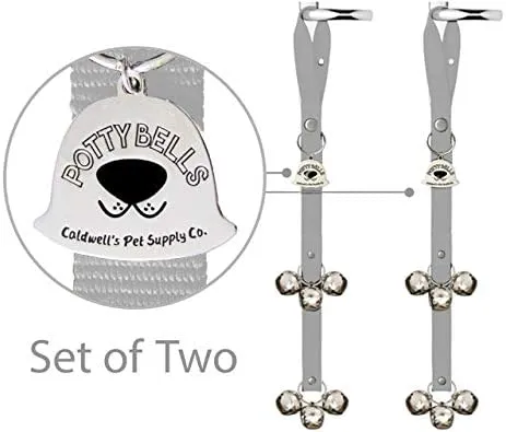 Set of 2 Potty Bells - Grey