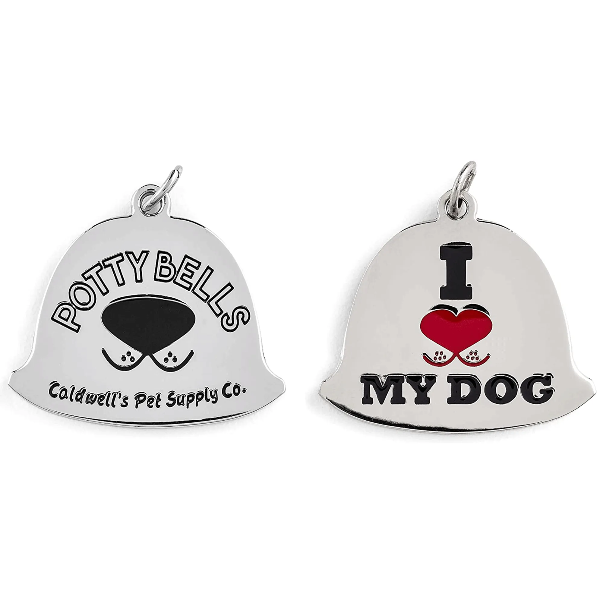 Set of 2 Potty Bells - Grey