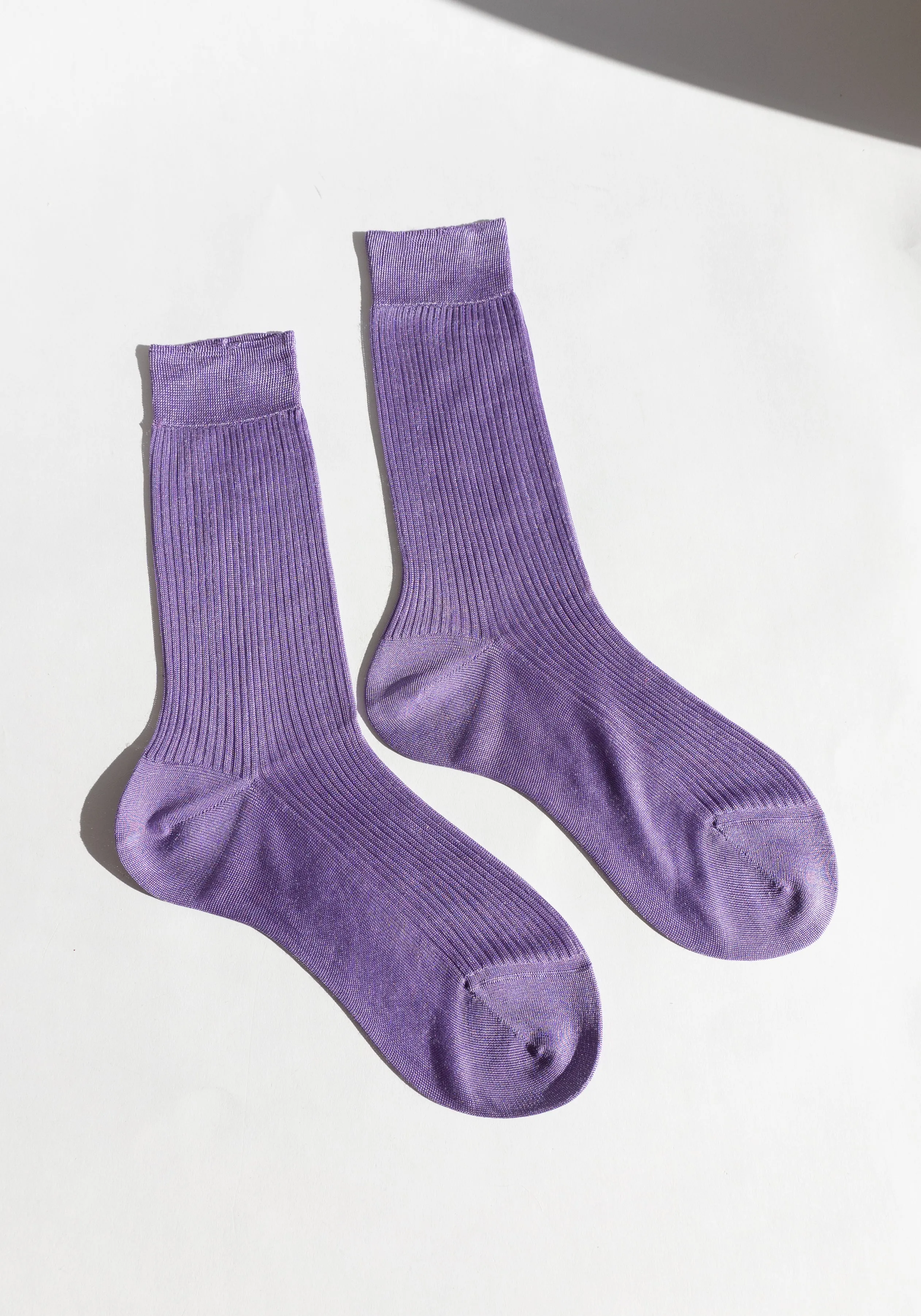 Silk Sock in Lilac