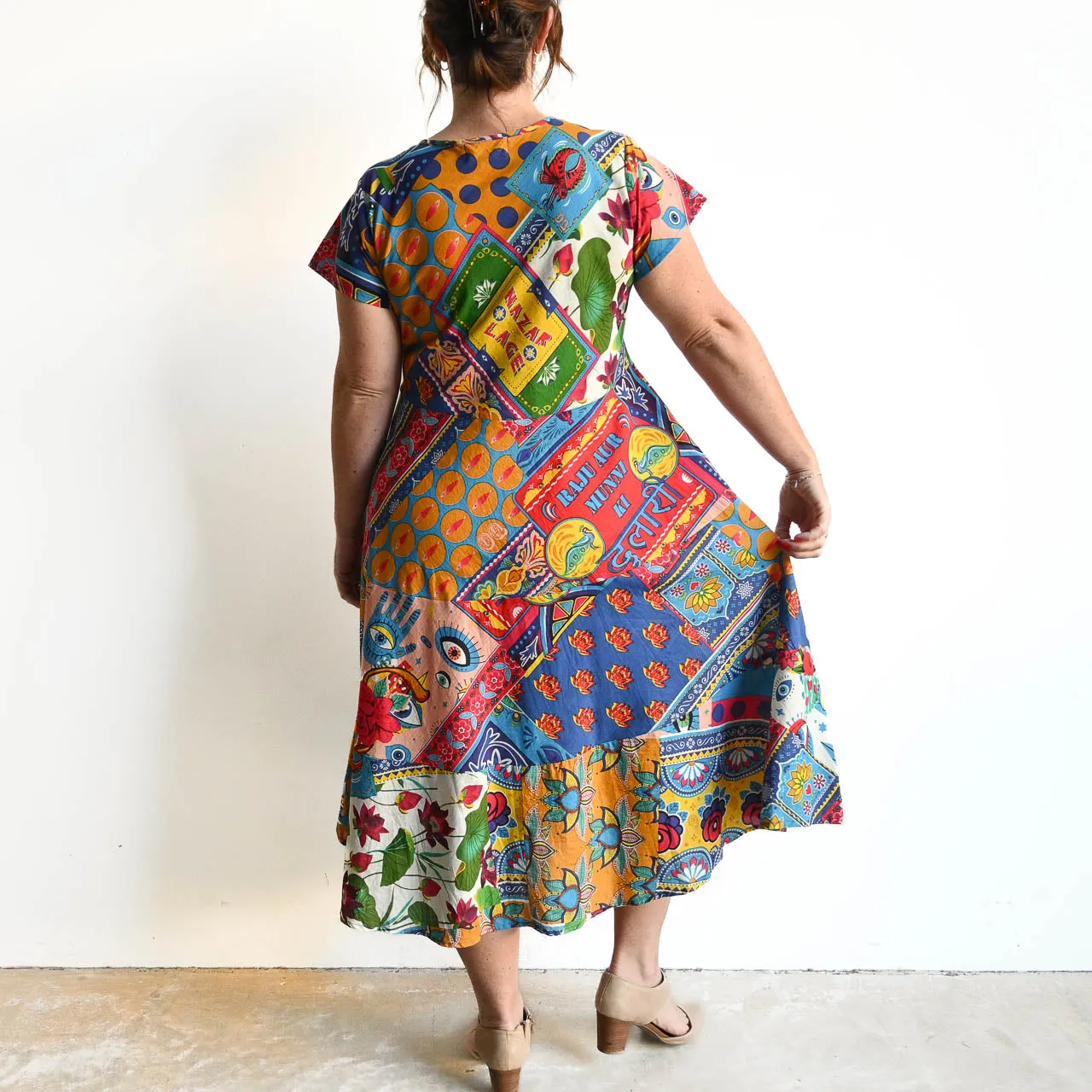 Stunning Sweet Bias Dress from Orientique Australia in Amritsar - Style 30014