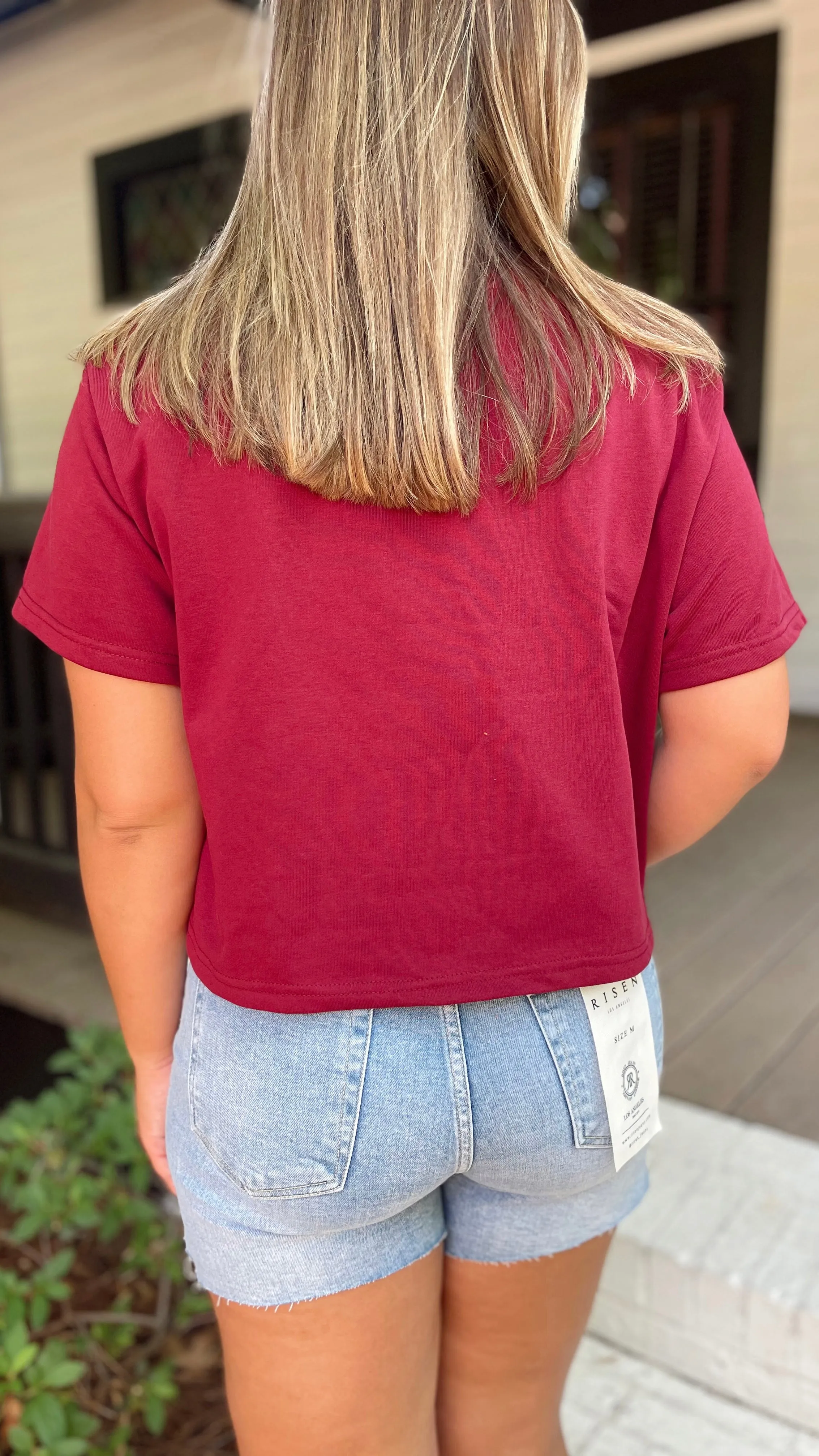 The Girl It's Gameday Top