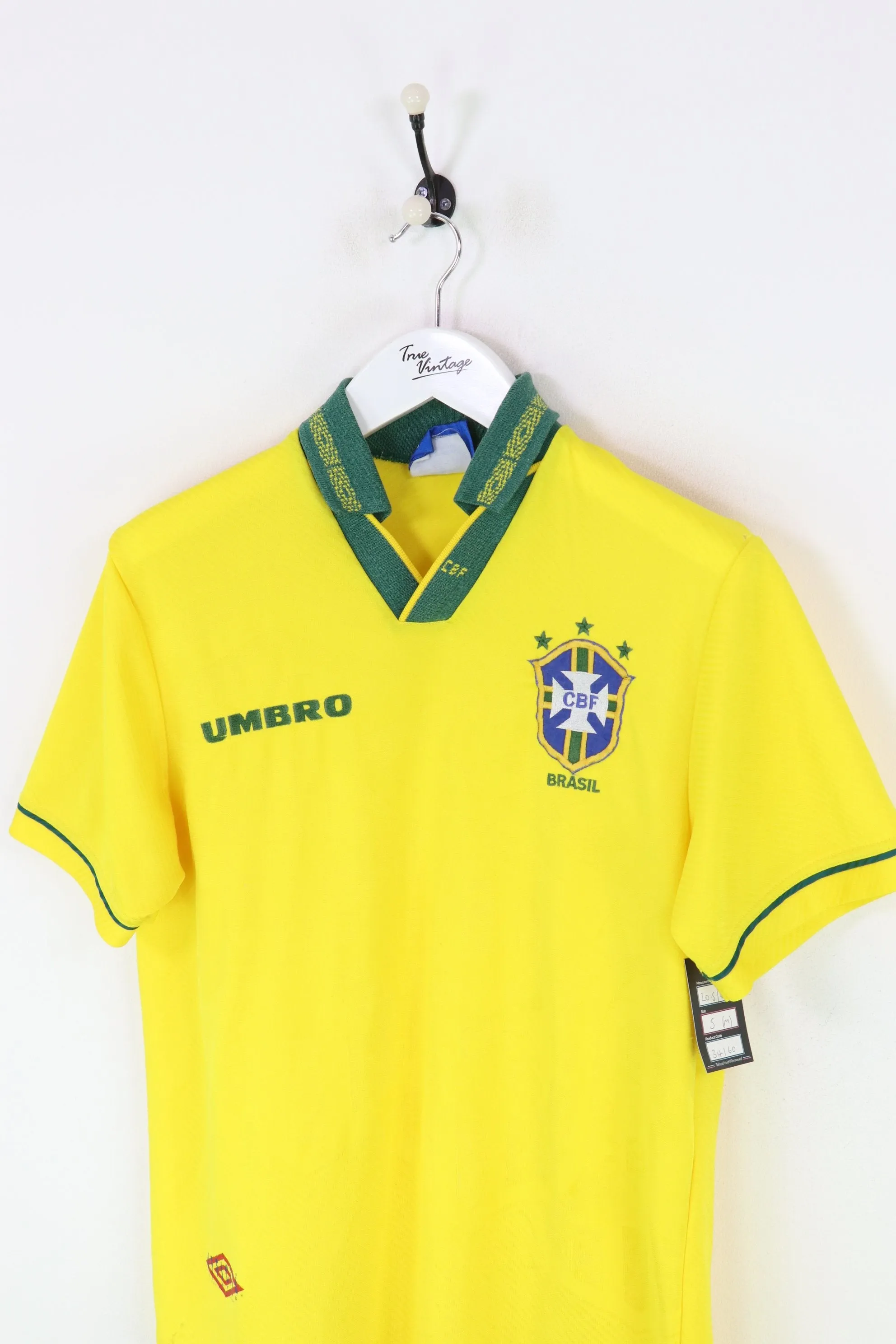 Umbro Football Shirt Yellow Small