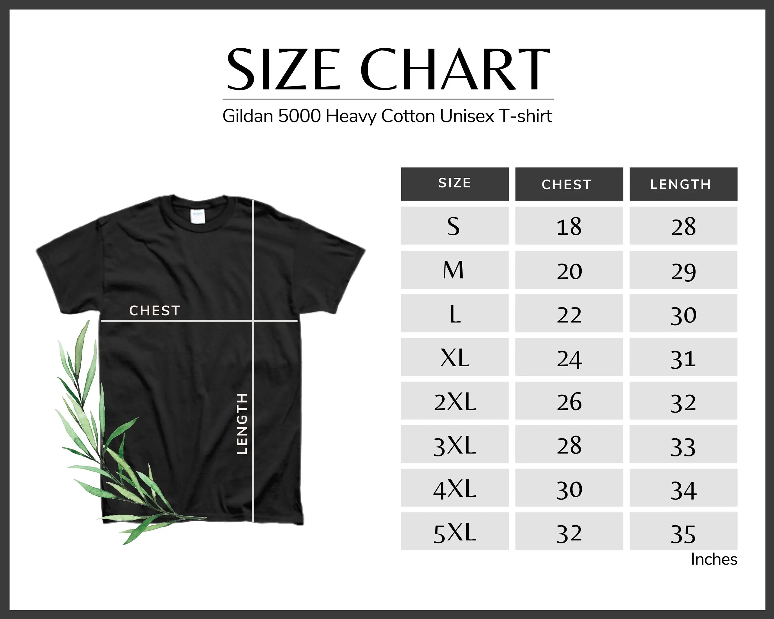 UNISEX Tshirt - Double Sided (Gildan Brand)