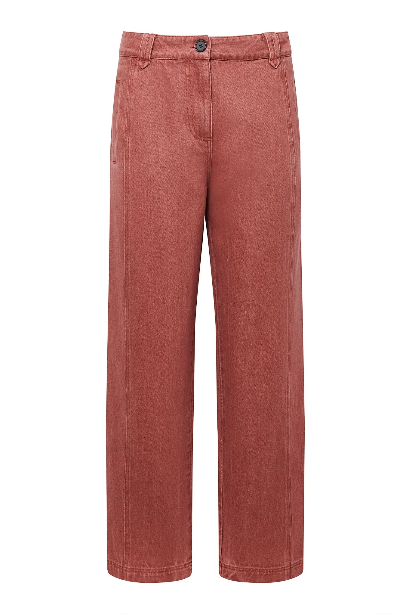 YAKA TROUSER - Red Wash